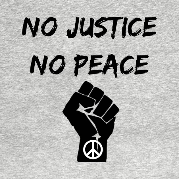 NO JUSTICE NO PEACE by againstthelogic